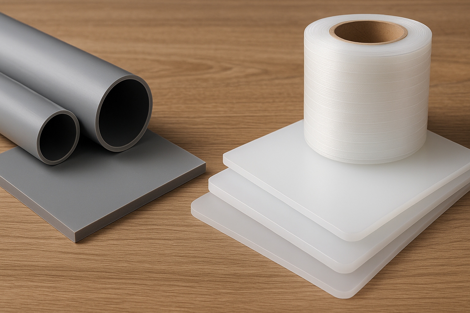 diferencia entre entre PVC y polipropileno